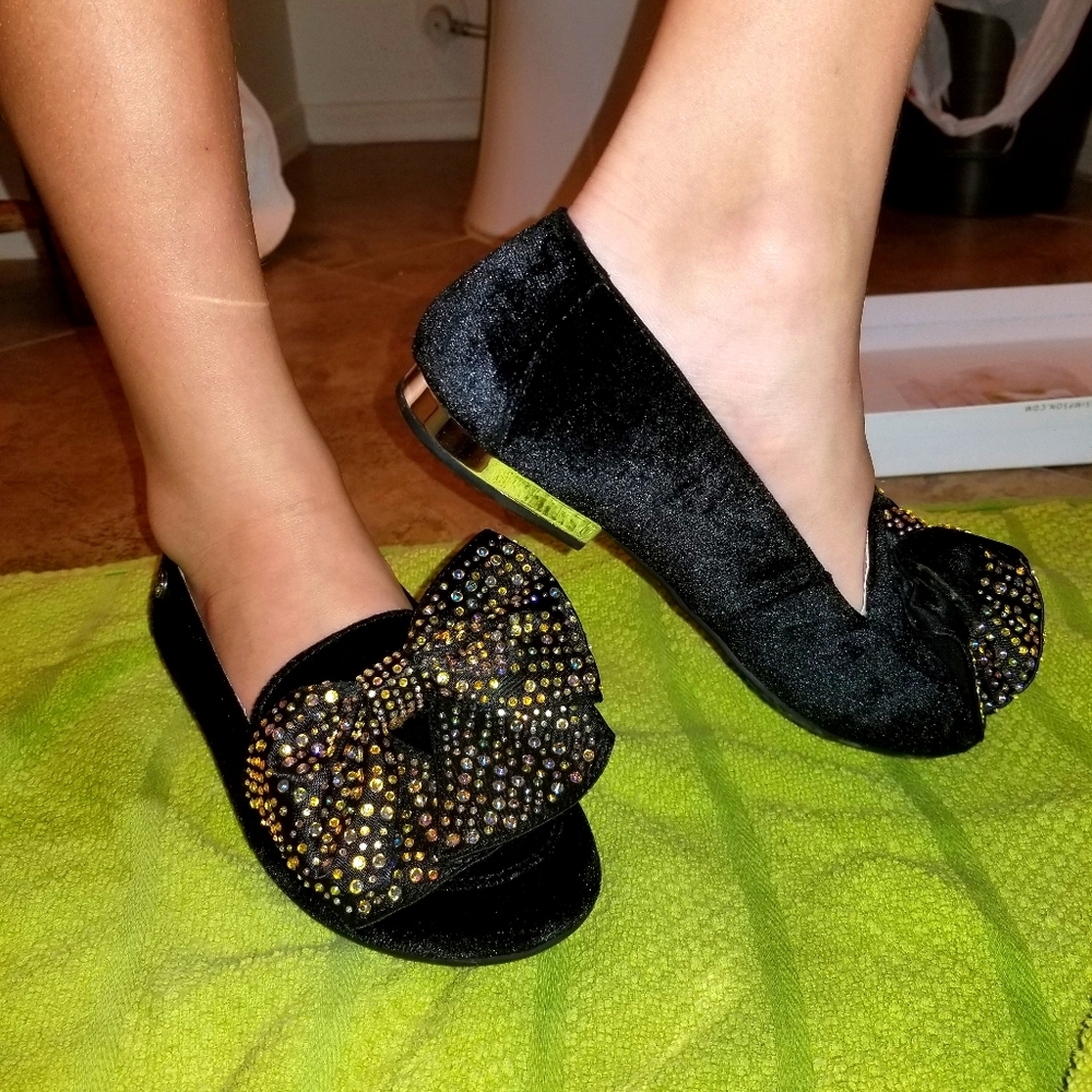 JESSICA SIMPSON Holiday Simone black shoes✨